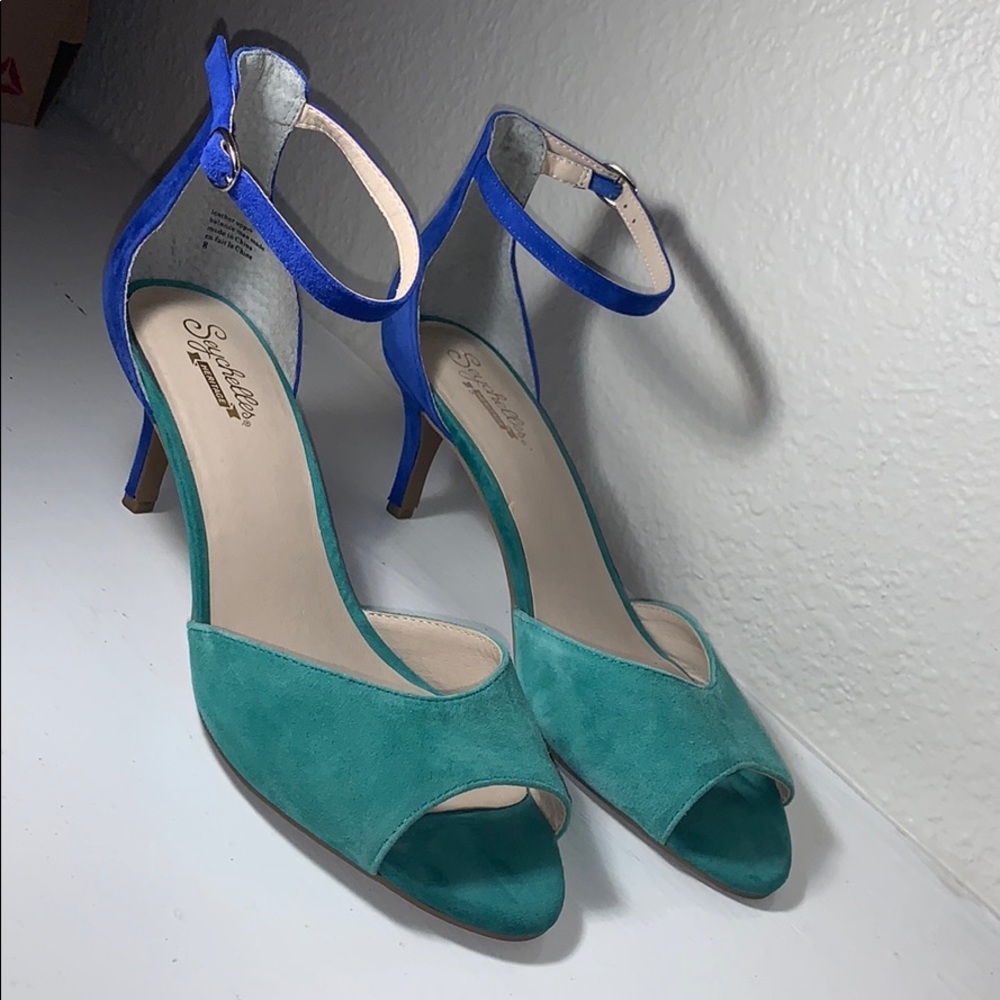 Seychelles Colorblock Heels - Picture 3 of 6